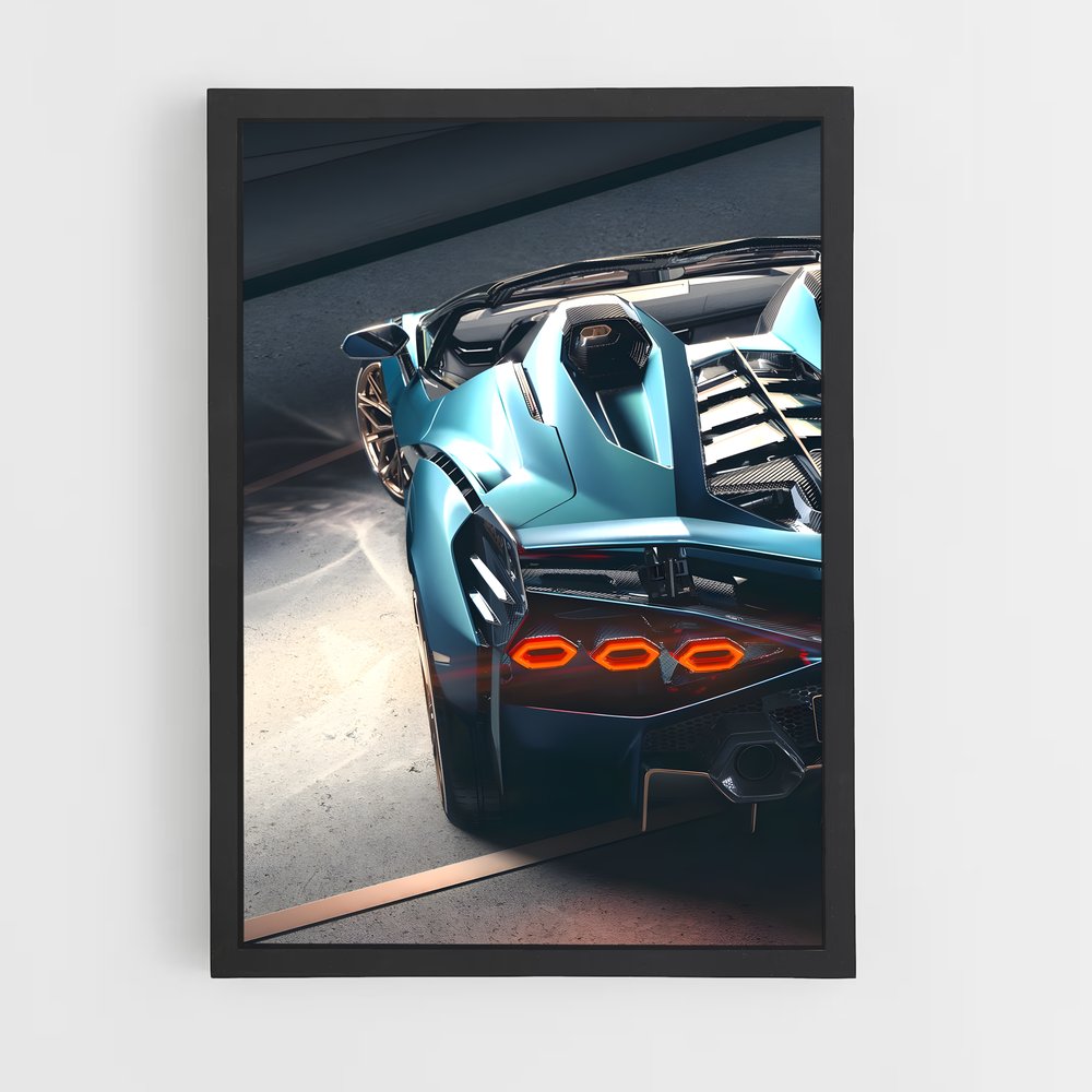 Poster Sian roadster rime – affiche Lamborghini (vue 2)